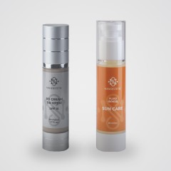 Крем ВВ с SPF15 50 мл + Флюид SPF 50 50 мл NanoeStetic + подарок