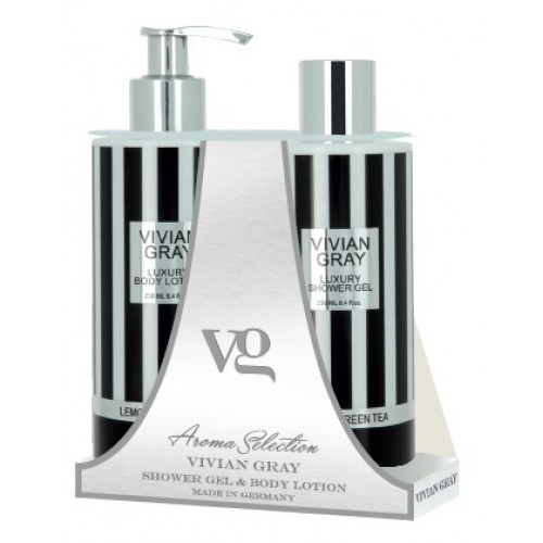 VG Lemon & Green Tea Набор Гель для душа & Лосьон для тела (2х250 мл)
