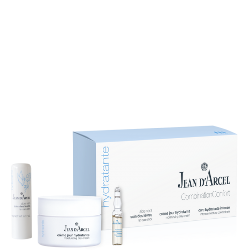 Combination Confort Набір HYDRATANTE крем з рамбутаном, бальзам для губ та ампула 50ML,1x2ML, 4.8G