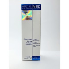 Дермальна нічна сироватка з АТЕЛОКОЛАГЕНОМ та РОМАШКОЮ Night Repair Dermal Collagen Serum 30ML