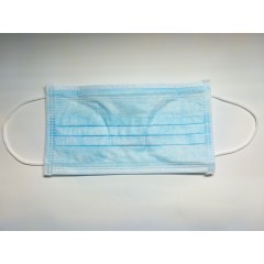 Маска медична в різних кольорах 3х-Шарова на гумках 50шт