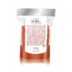 Віск гарячий плівковий у гранулах Корал,ITALWAX Top Formula (Італія), 750 г